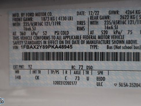 Used 2023 Ford Transit 350 XLT image 31