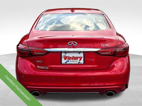 Used 2023 INFINITI Q50 Luxe w/ Cargo Package AWD/4WD image 5
