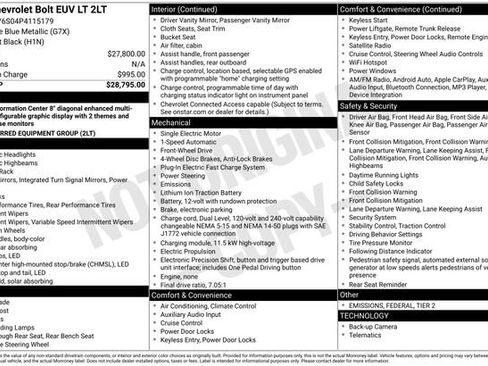 Used 2023 Chevrolet Bolt EUV LT image 32