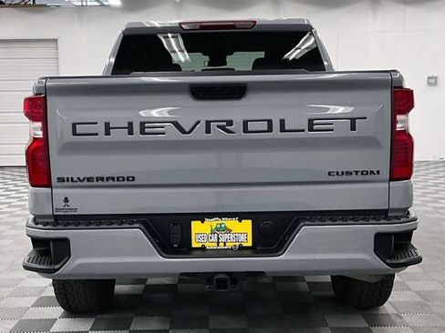 Used 2024 Chevrolet Silverado 1500 Custom w/ LPO, Dark Essentials Package AWD/4WD image 5