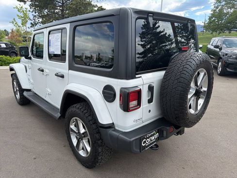 Used 2020 Jeep Wrangler Unlimited Sahara AWD/4WD image 5