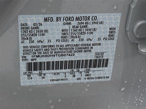 New 2026 Ford Explorer Active w/ Active Comfort Package image 24