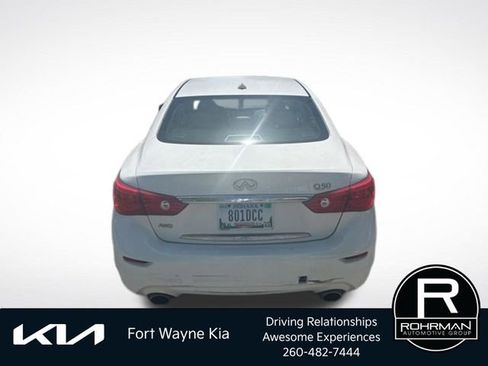 Used 2014 INFINITI Q50 Premium w/ Spare Tire Package AWD/4WD image 4