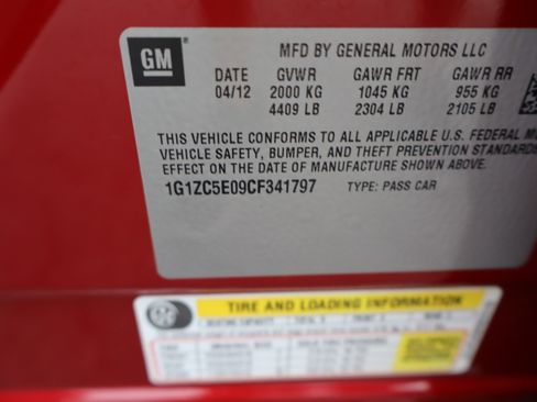 Used 2012 Chevrolet Malibu LT w/ 1LT All-Star Package FWD image 40