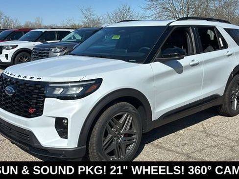New 2026 Ford Explorer ST w/ Sun And Sound Package AWD/4WD image 3