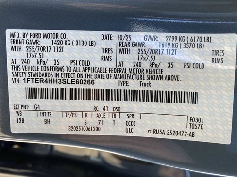 New 2025 Ford Ranger XLT w/ Advanced Towing Package image 50