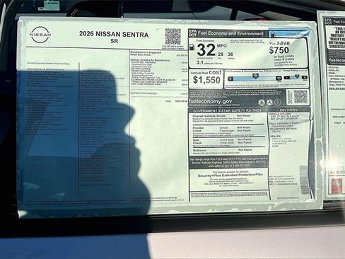 New 2026 Nissan Sentra SR image 13