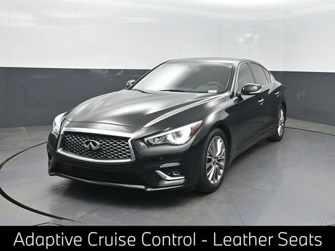 Used 2023 INFINITI Q50 Luxe w/ Cargo Package RWD image 1