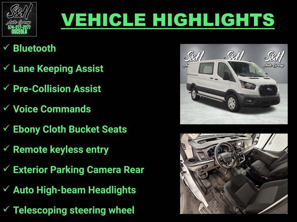 Used 2025 Ford Transit 250 Low Roof w/ Exterior Upgrade Package RWD image 3