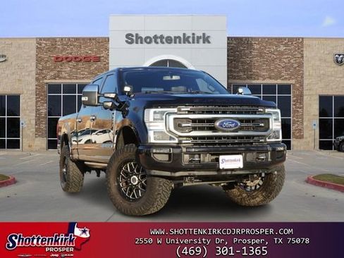 Used 2020 Ford F250 Platinum w/ FX4 Off-Road Package AWD/4WD image 1