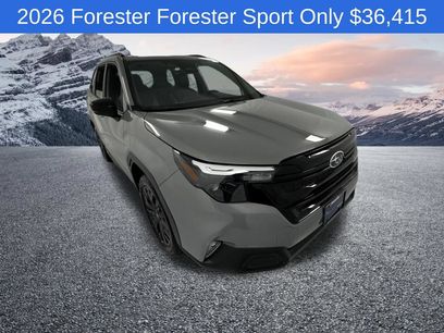 New 2026 Subaru Forester Sport w/ Onyx Edition