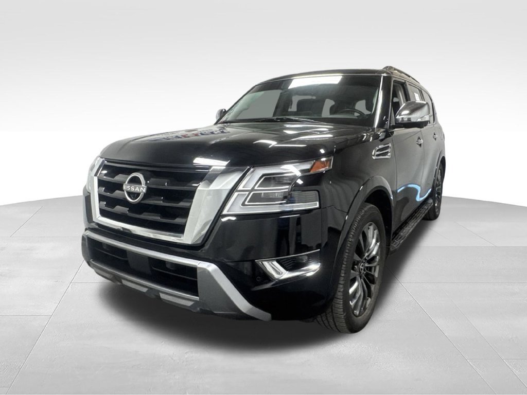 Used 2023 Nissan Armada Platinum w/ Captain's Chairs Package AWD/4WD image 3