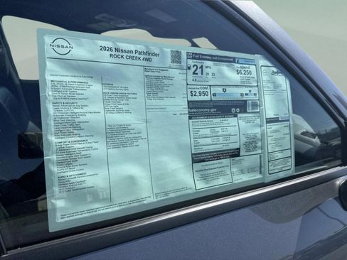 New 2026 Nissan Pathfinder Rock Creek AWD/4WD image 22