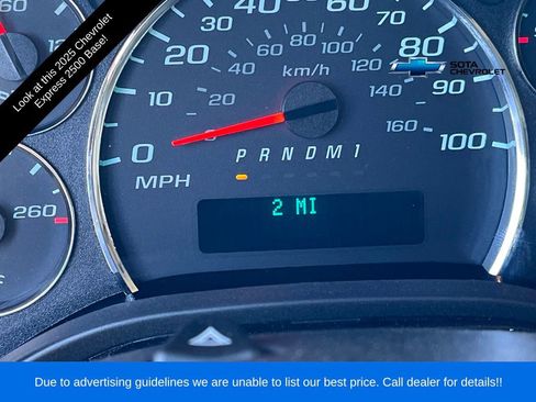 New 2025 Chevrolet Express 2500 Work Van image 16