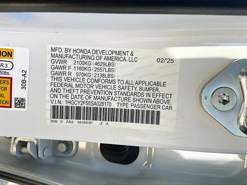 New 2025 Honda Accord Sport image 22