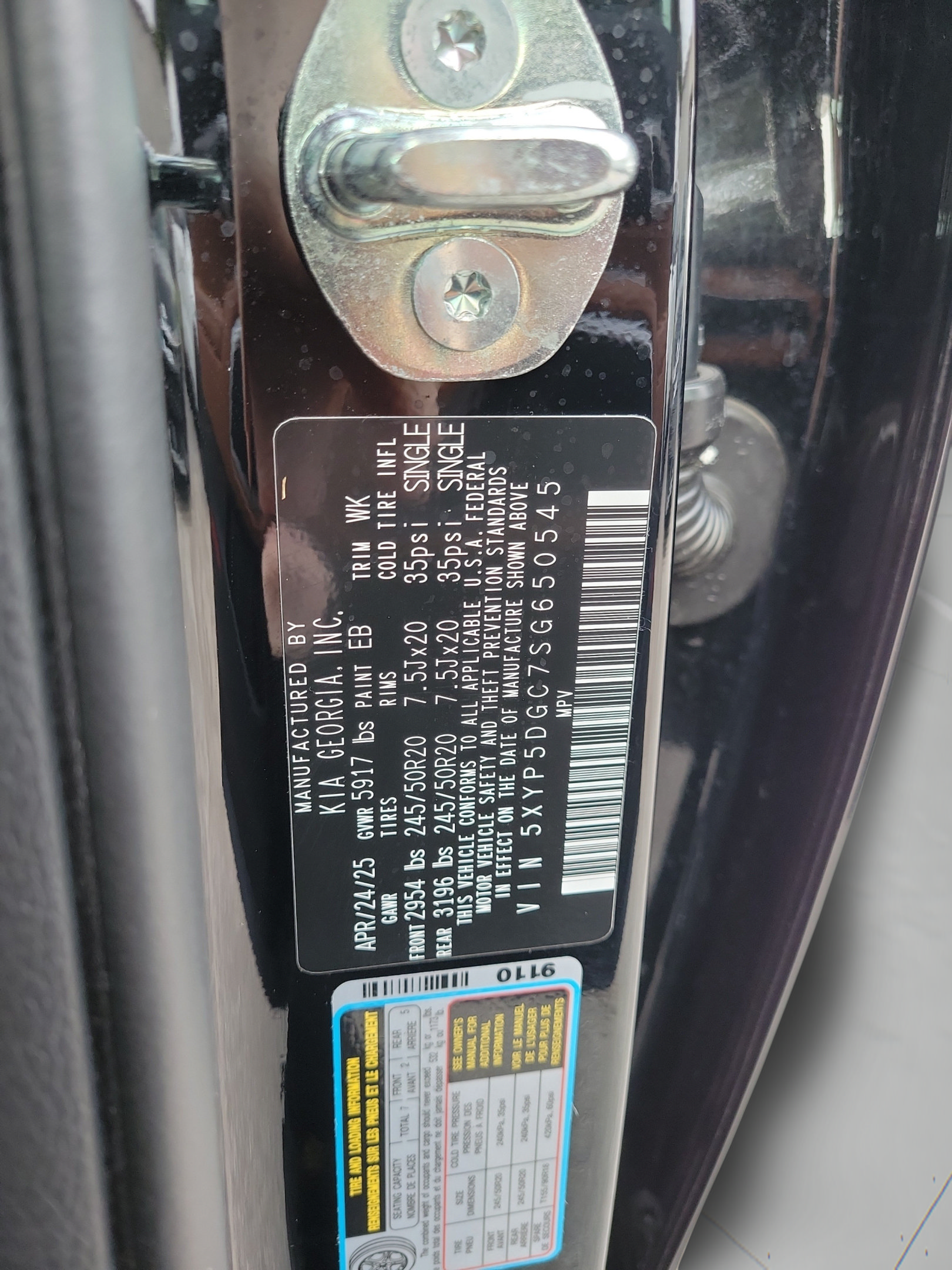 Certified 2025 Kia Telluride SX X-Line AWD/4WD image 33