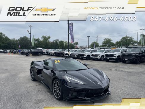 Used 2024 Chevrolet Corvette Stingray Premium Conv w/ Chrome Exterior Badge Package RWD image 4