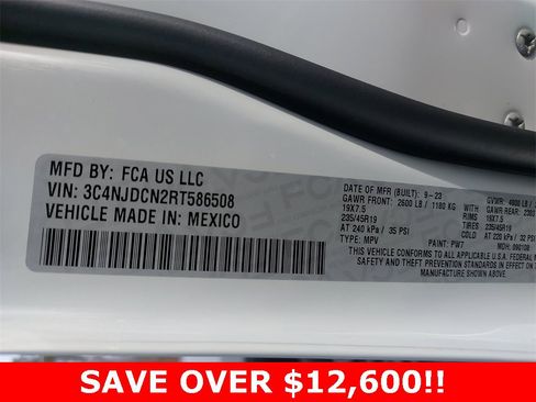 Certified 2024 Jeep Compass Limited w/ Elite Group image 37