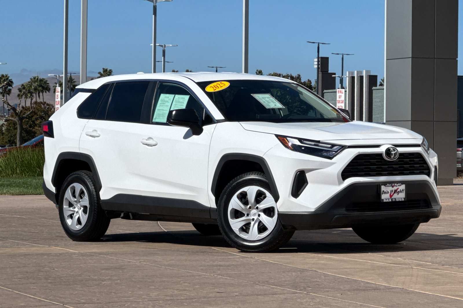 Certified 2025 Toyota RAV4 LE AWD/4WD image 2