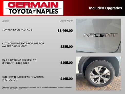 Used 2023 Subaru Ascent Premium w/ Convenience Package AWD/4WD image 5