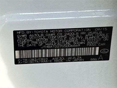 Used 2016 Lexus IS 200t w/ F Sport Package image 36