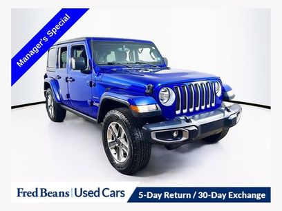 Used 2020 Jeep Wrangler Unlimited Sahara