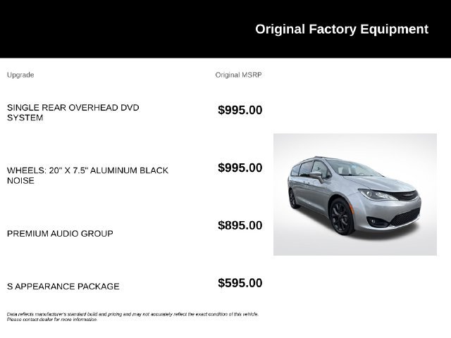 Used 2018 Chrysler Pacifica Touring-L w/ Premium Audio Group FWD image 9