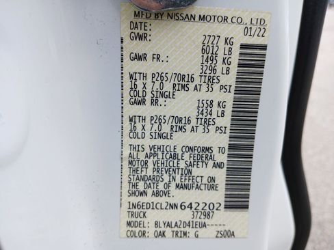 Used 2022 Nissan Frontier S RWD image 19