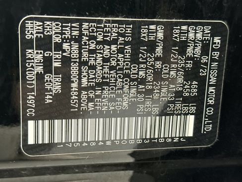 Used 2023 Nissan Rogue SV AWD/4WD image 11