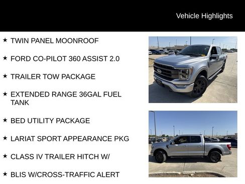 Used 2023 Ford F150 Lariat w/ Equipment Group 502A High AWD/4WD image 5