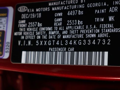 Used 2019 Kia Optima S w/ S Panoramic Sunroof Package FWD image 41