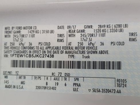 Used 2018 Ford F150 XLT RWD image 33
