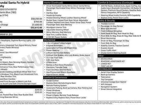 New 2026 Hyundai Santa Fe Calligraphy AWD/4WD image 32