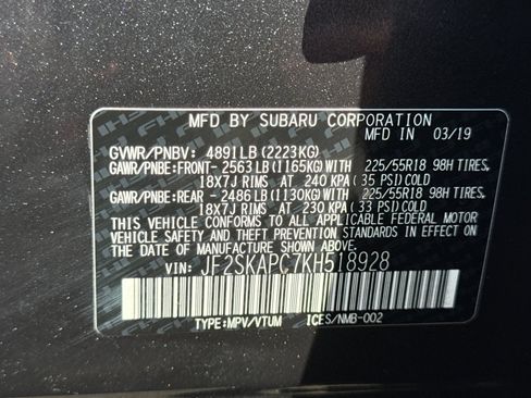 Used 2019 Subaru Forester Sport w/ Popular Package #2 AWD/4WD image 34