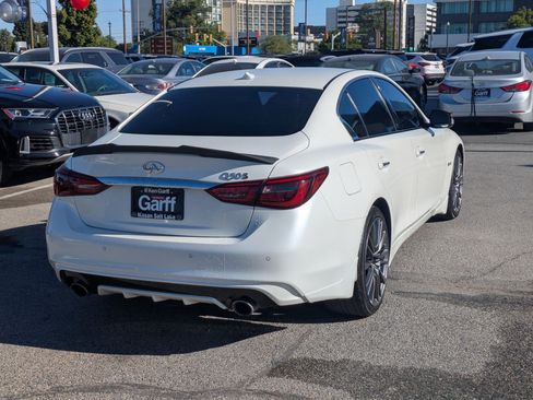 Used 2019 INFINITI Q50 Red Sport 400 w/ Sensory Package RWD image 3