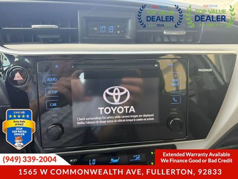 Used 2017 Toyota Corolla LE w/ Carpet Mat Package (TMS) FWD image 33