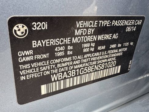 Used 2014 BMW 320i Sedan RWD image 25