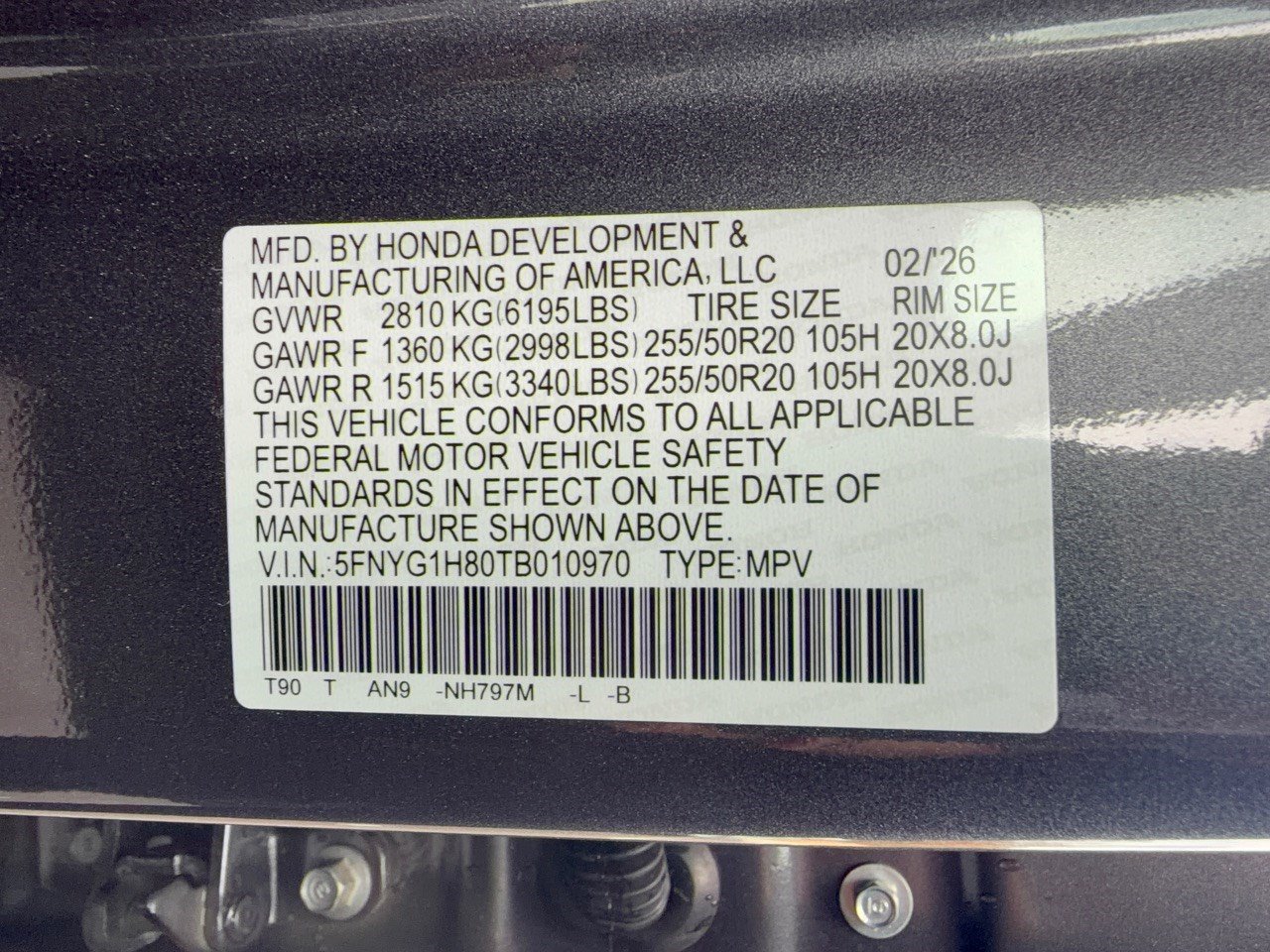 Certified 2026 Honda Pilot Elite image 31