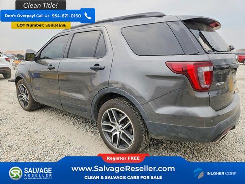 Used 2016 Ford Explorer Sport w/ Equipment Group 401A AWD/4WD image 3