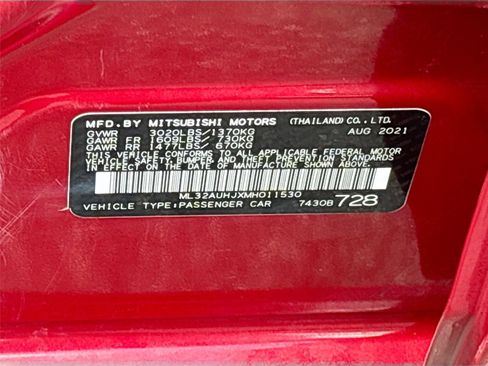 Used 2021 Mitsubishi Mirage ES FWD image 29