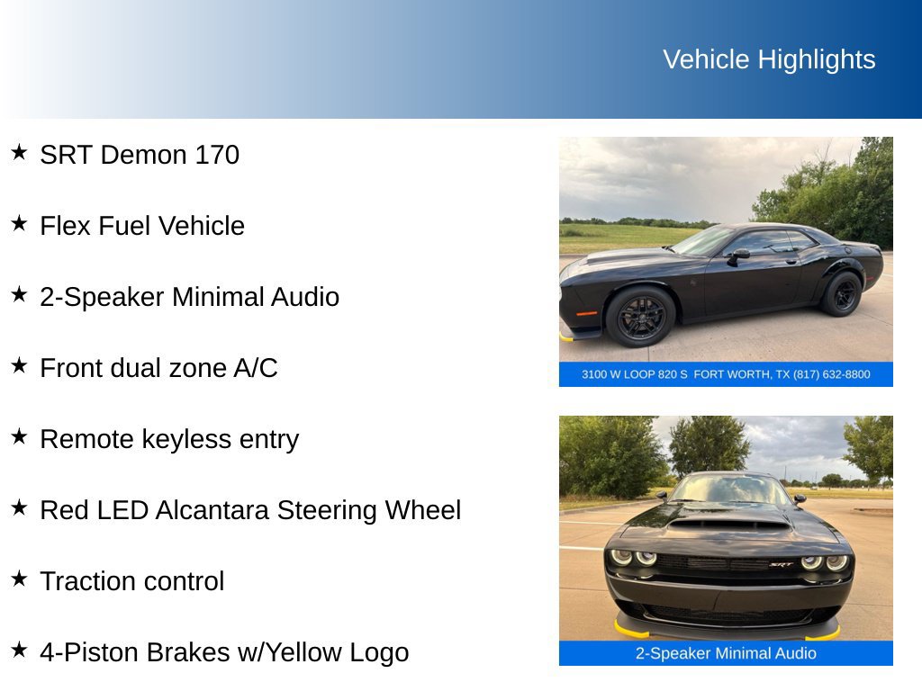 Used 2023 Dodge Challenger SRT Hellcat Redeye RWD image 5