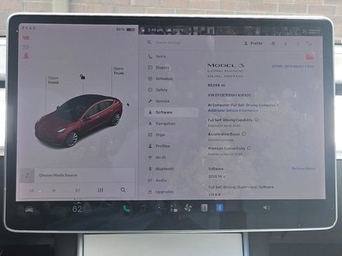 Used 2019 Tesla Model 3 Long Range AWD/4WD image 2