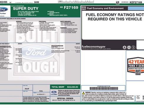 Used 2019 Ford F350 XL w/ Power Equipment Group image 3