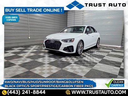 Used 2021 Audi S4 Prestige w/ Prestige Package