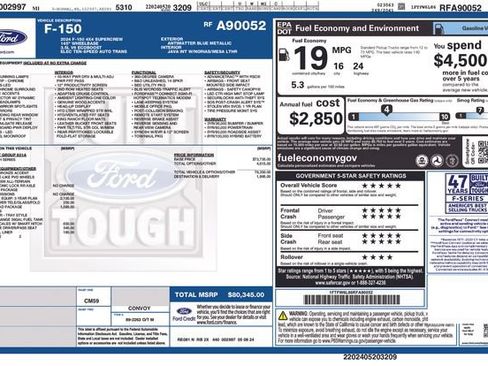 Certified 2024 Ford F150 King Ranch w/ FX4 Off-Road Package AWD/4WD image 6