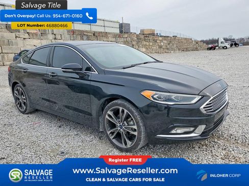 Used 2017 Ford Fusion Titanium FWD image 5