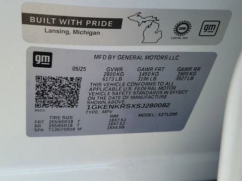 Certified 2025 GMC Acadia Elevation image 31