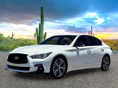 Certified 2023 INFINITI Q50 Sensory RWD image 2
