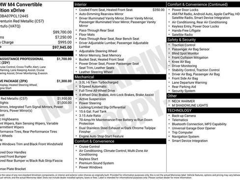 Used 2023 BMW M4 xDrive Competition image 29