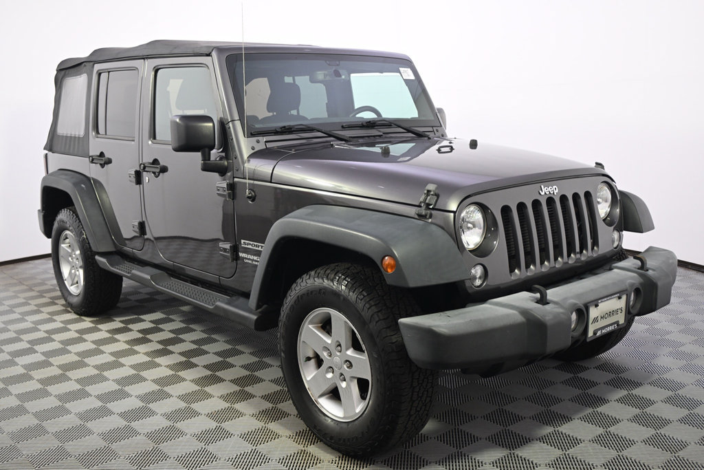 Used 2016 Jeep Wrangler Unlimited Sport w/ Quick Order Package 24S AWD/4WD image 8